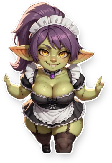 Amethyst Goblin Girl