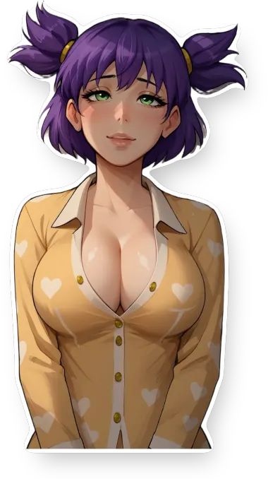 Lena Purple Hair