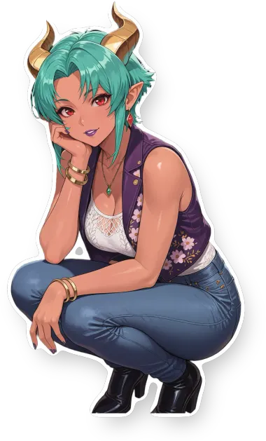 Demon Girl Flower Shop