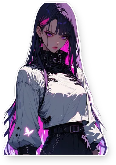 Anime Girl Forest