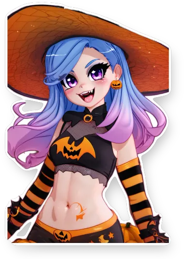 Halloween Witch Girl Elsie Pixie Park