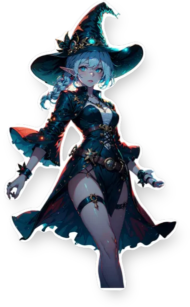 Elf Witch in Space