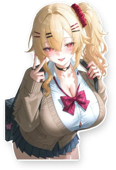 Anime School Girl