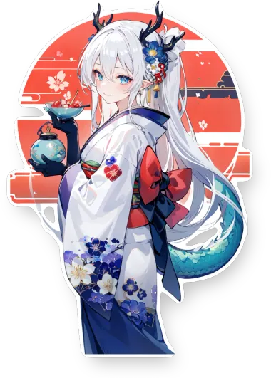 Orient Dragon Girl