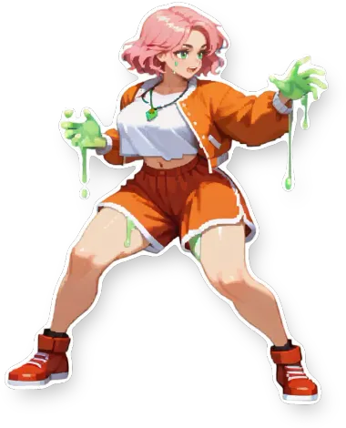 Slime Covered Fighter