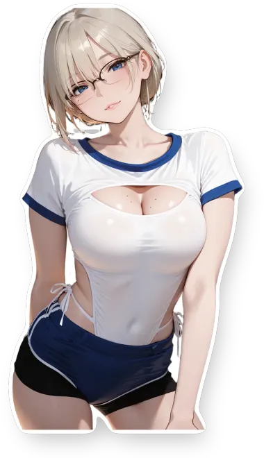 Mai White Leotard