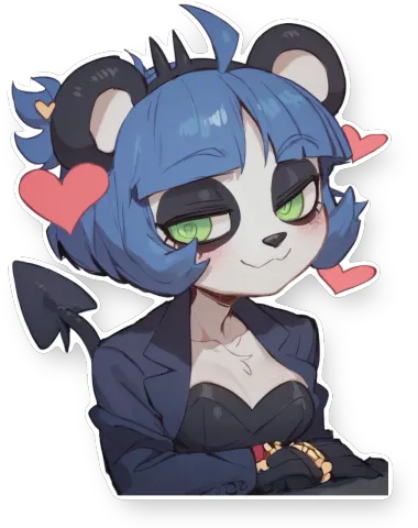Nuwa Nightstone Panda Girl
