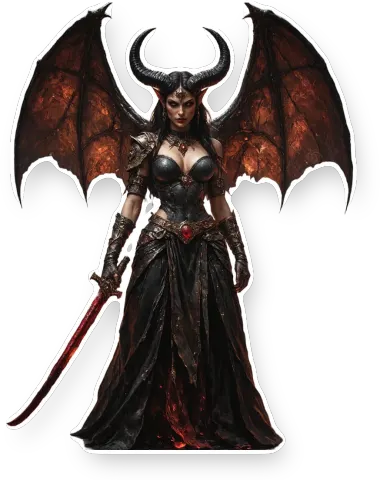 Jibs Infernal Demons Fantasy Portrait