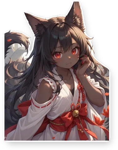 Kitsune Werewolf Girl Kitsune
