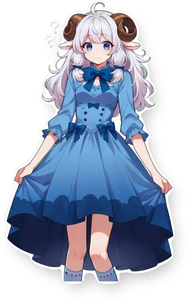 Sheep Girl Anime Sheep Girl