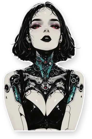 Cybernetics Girl Seductive