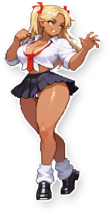 Gyaru Schoolgirl Fighter