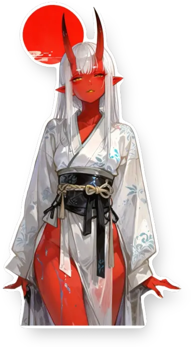 Red Oni Girl