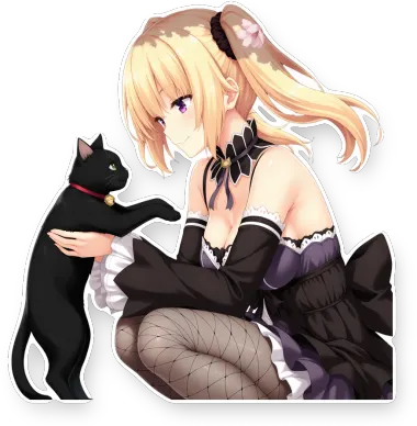 Nora, Princess, and Stray cat