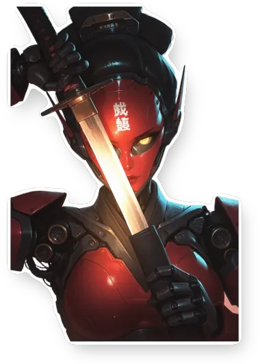 Geisha Android Ghost Geisha