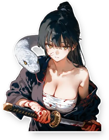 Samurai Girl Snake