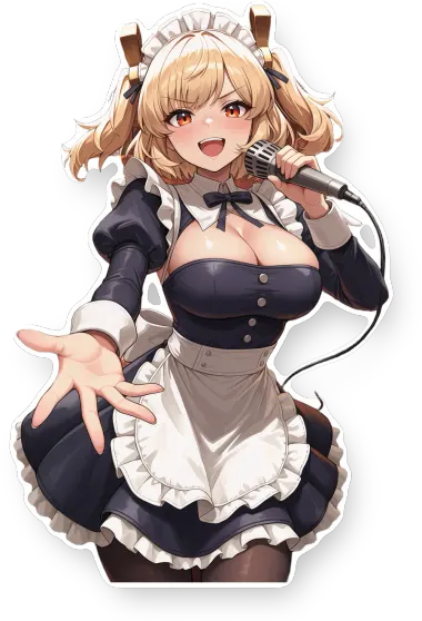 Burnice White Maid Bernice