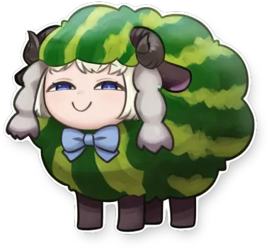 Watamelon Sheep Girl Watame