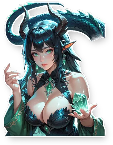 Crystal Dragon Girl