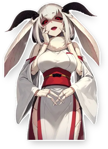 Mashiro Moth Girl Mashiro