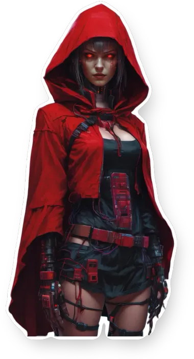 Cyberpunk Red Riding Hood
