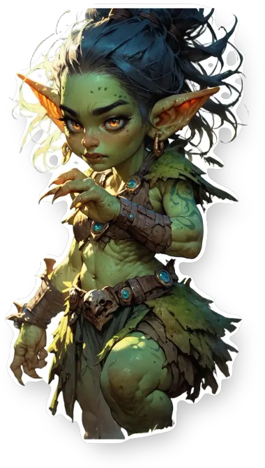 Green Goblin Girl